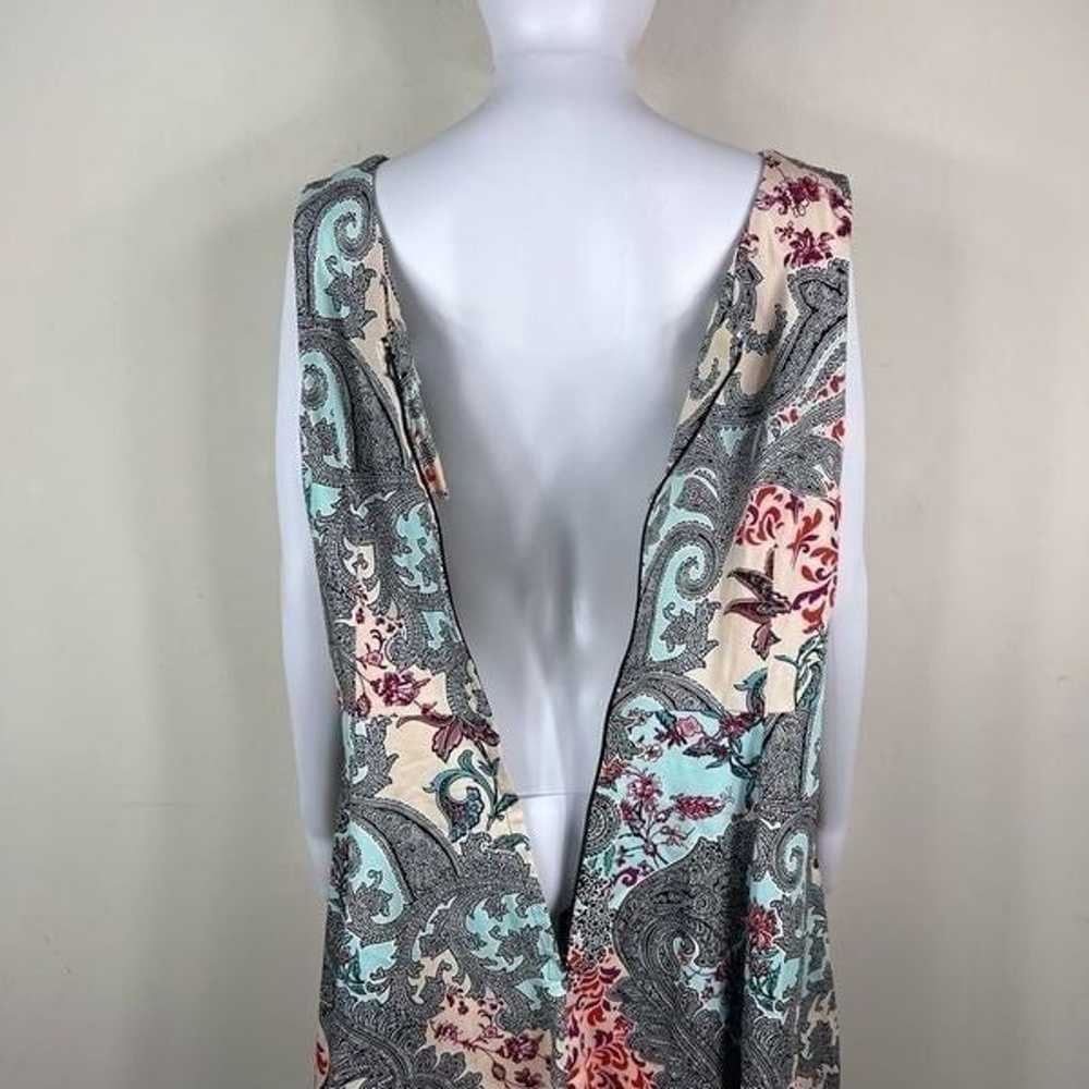 Eva Rose Floral Paisley Fit & Flair Dress (No siz… - image 8