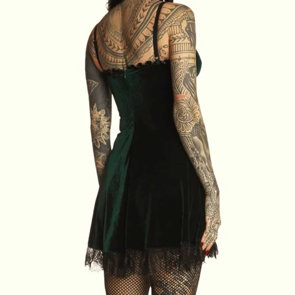 WIDOW - BLIND FAITH VELVET DRESS - image 2