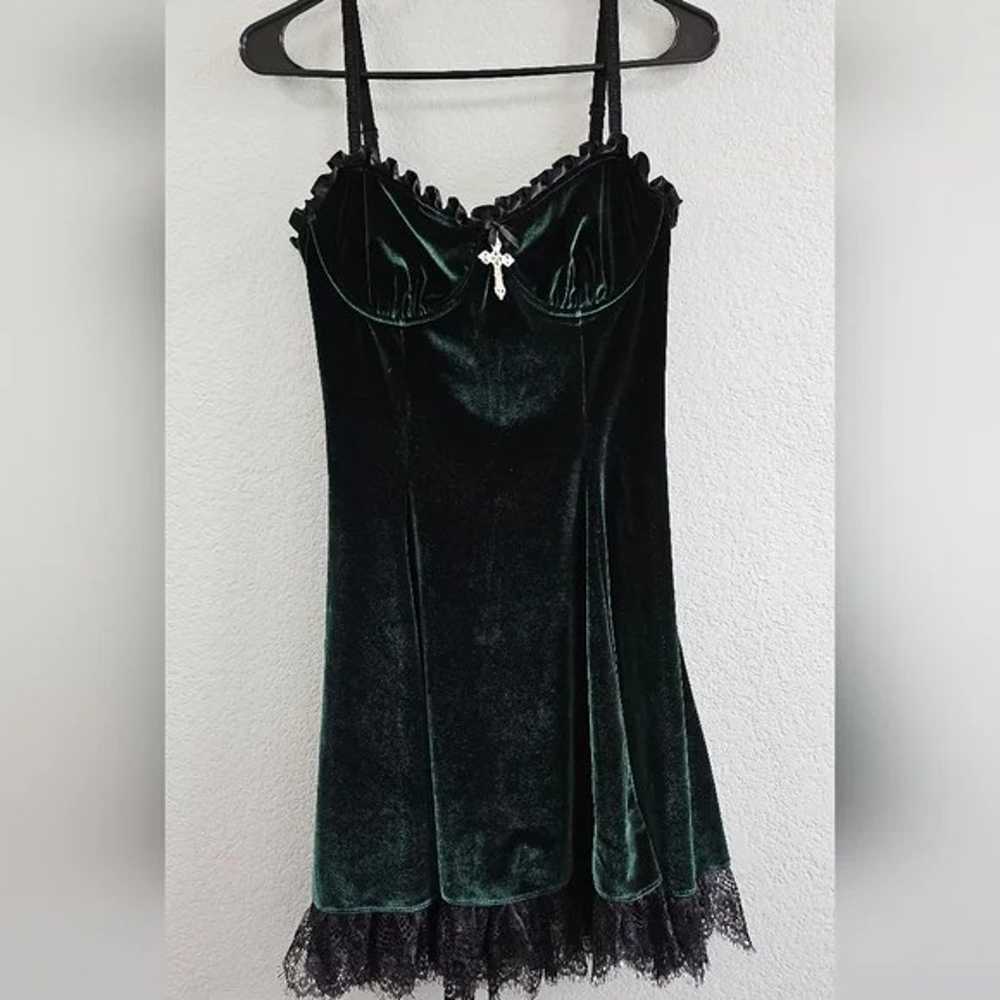 WIDOW - BLIND FAITH VELVET DRESS - image 3