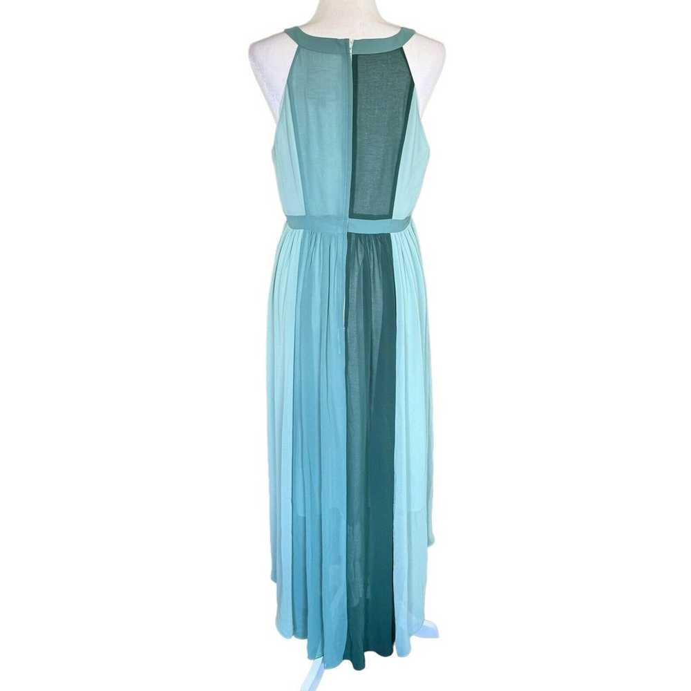 Modcloth Peachy Queen Maxi Dress Size L Green Col… - image 3
