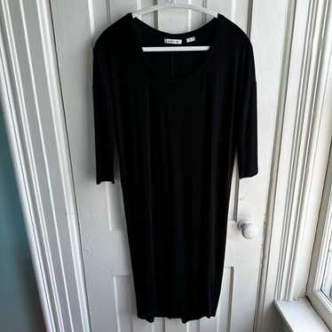 Aritzia Babaton Winston Jersey Dress Black