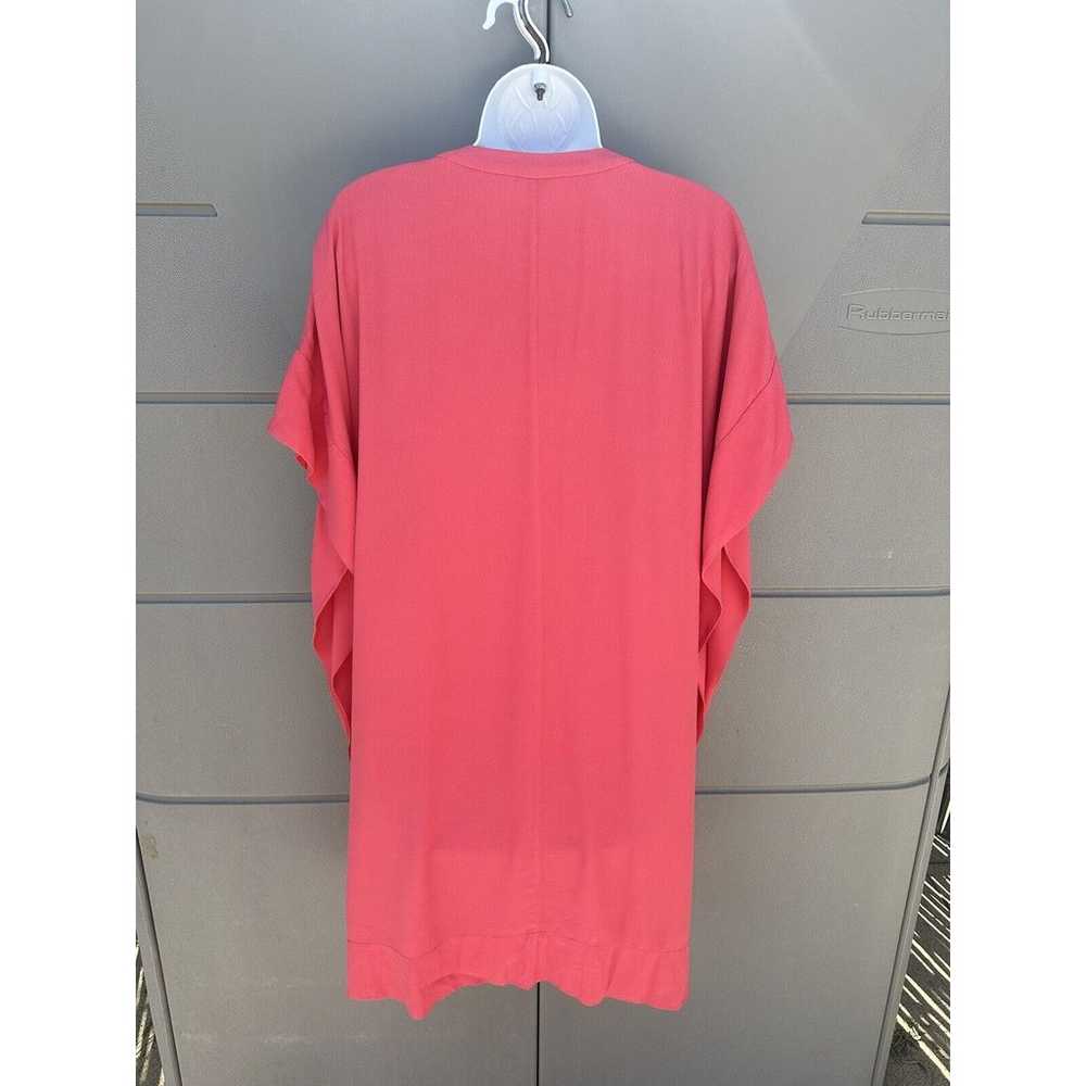 Diane von Furstenberg Size S Vintage Coral Kaftan… - image 6