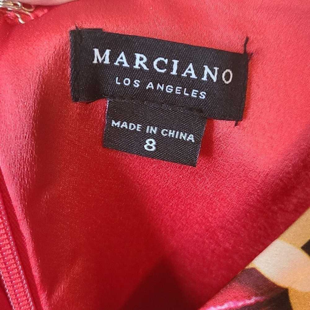 Red Marciano Dress Size 8 US (Thigh slit) - image 3