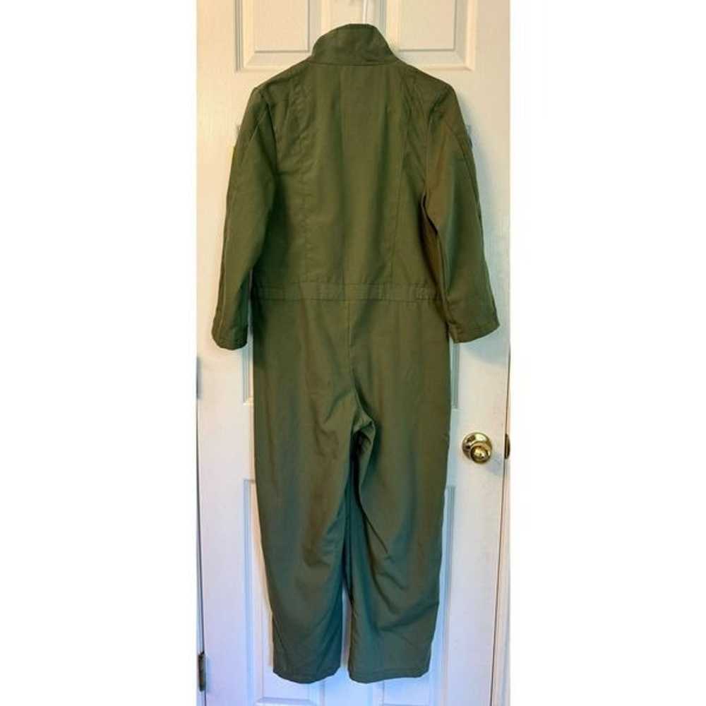 Leg Avenue TopGun USA Costume Pilot Flightsuit Ar… - image 5