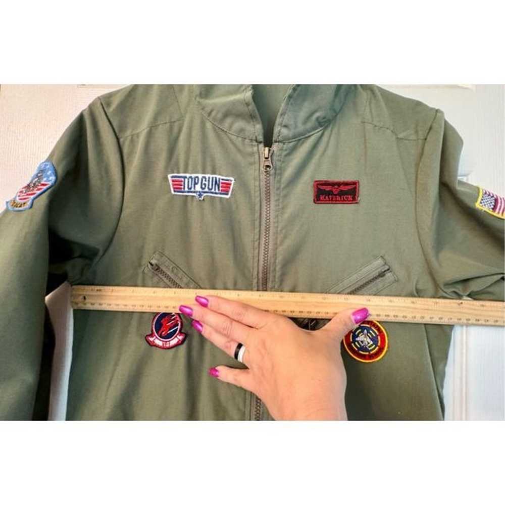 Leg Avenue TopGun USA Costume Pilot Flightsuit Ar… - image 8