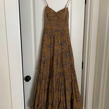 Free People sundrenched maxi dress