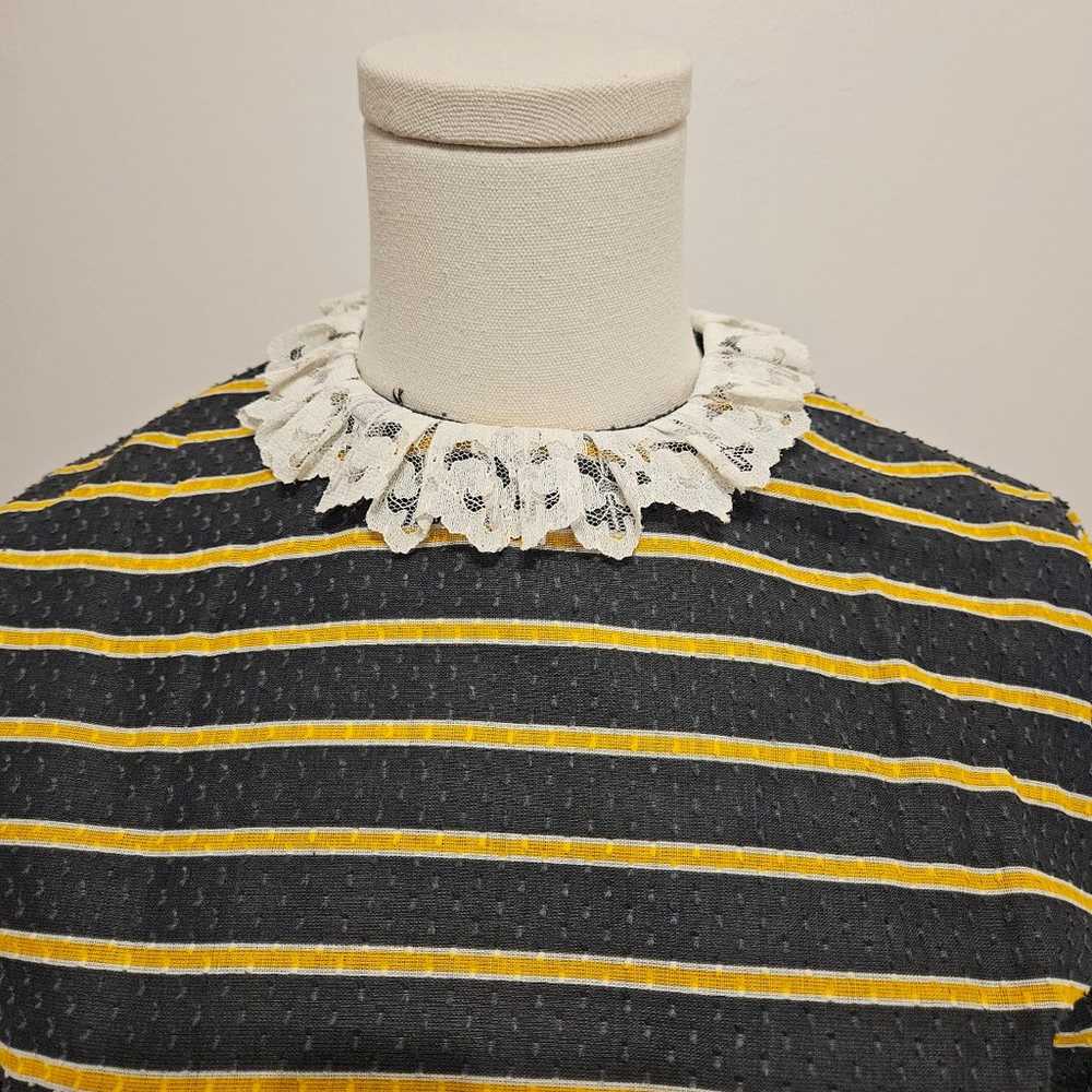 Vintage 60s Mod Striped Dress - image 2