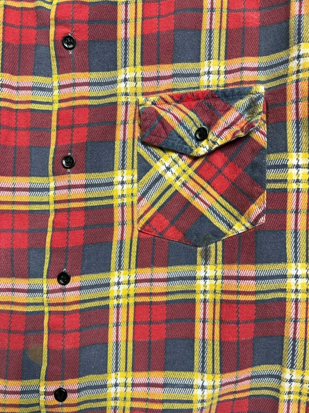 Vintage Vintage 60s Oak Brook Sanforized Flannel … - image 6