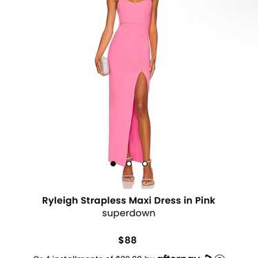 NWOT Revolve Superdown Ryleigh Maxi Dress Small