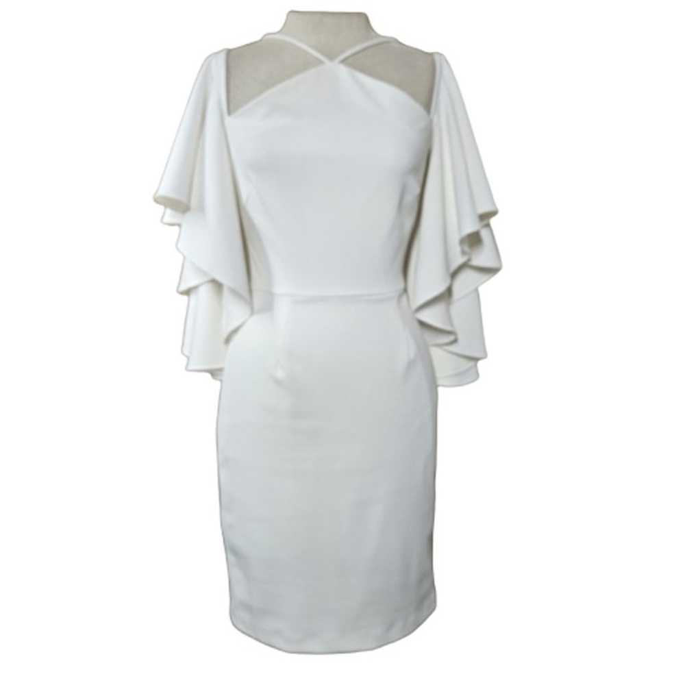 Alexia Admor White Bodycon Cocktail Dress Size 2 - image 2