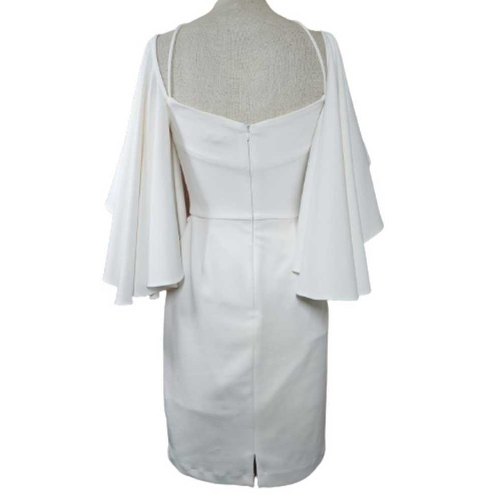 Alexia Admor White Bodycon Cocktail Dress Size 2 - image 4