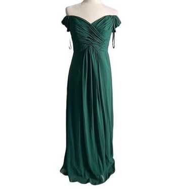 Dessy collection formal hunter green size 8 NWT dr