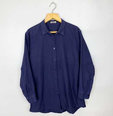 Acne Studios ACNE Worth Oxford Raw12 Button Up Shi