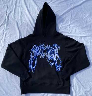 Revenge black hoodie lightning - Gem