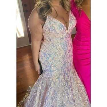 Mermaid Prom Dress Size 14