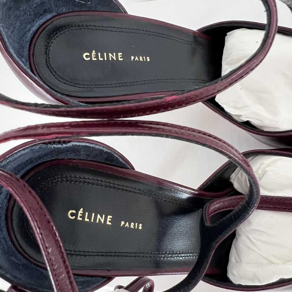 Celine Night Out leather sandal - image 2