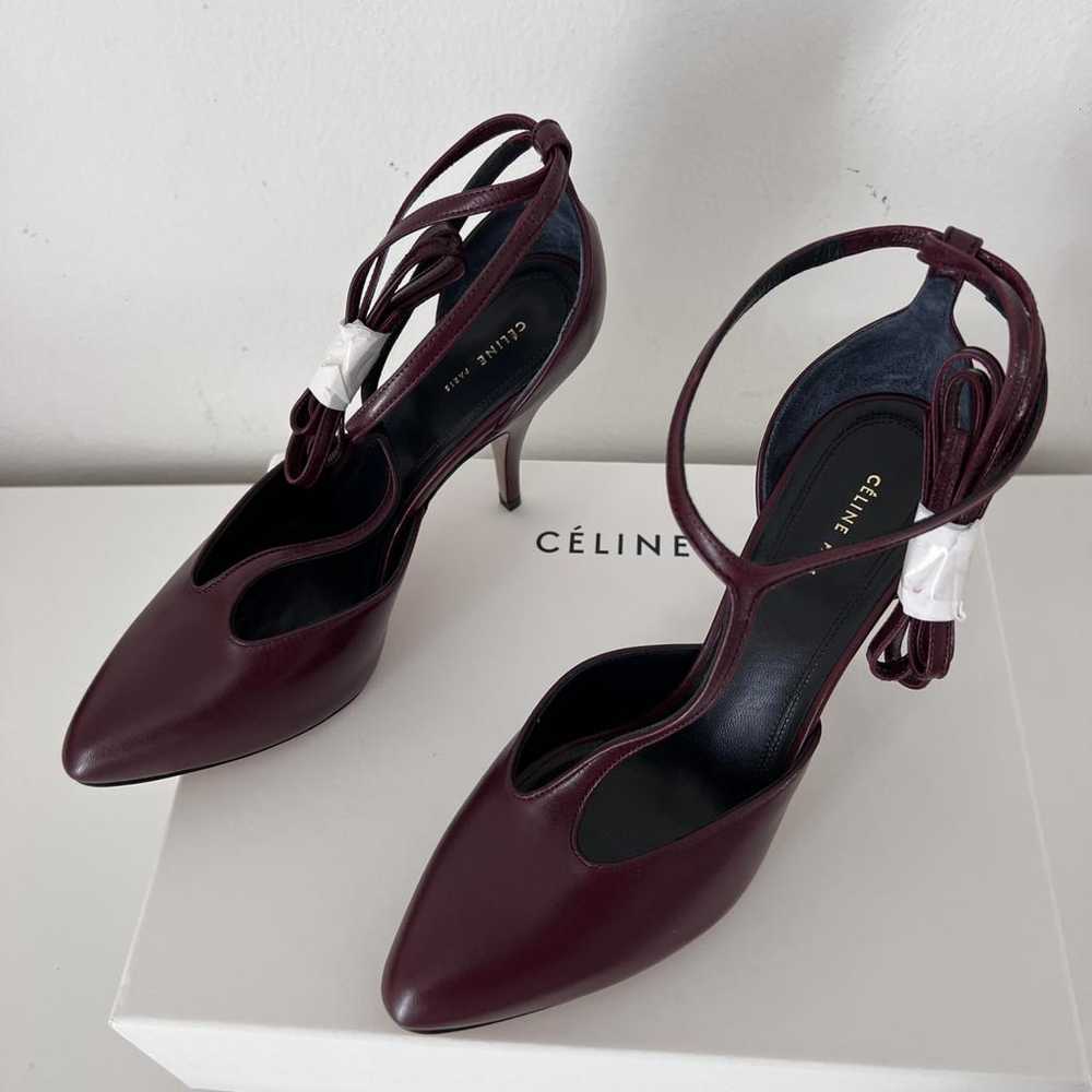 Celine Night Out leather sandal - image 7
