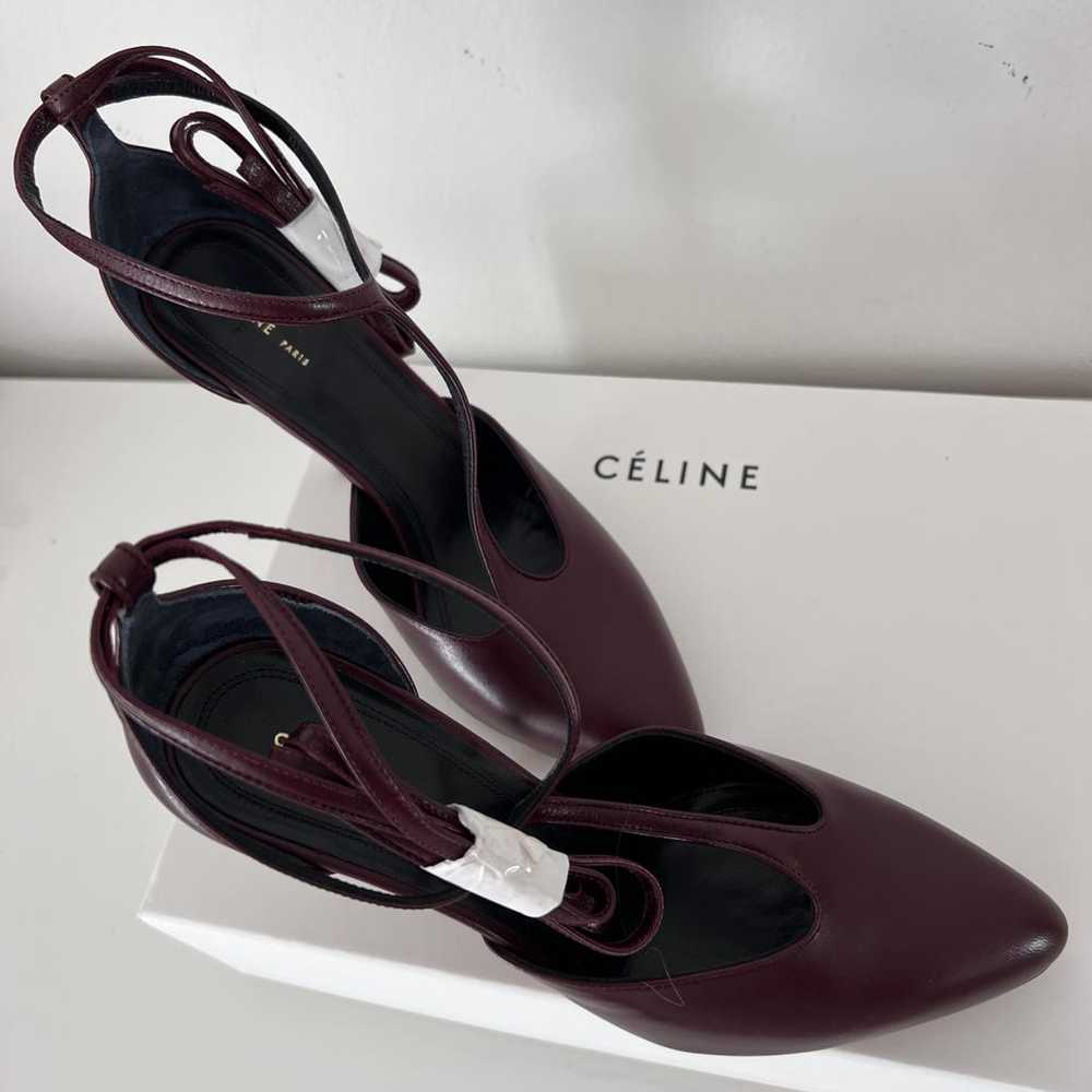 Celine Night Out leather sandal - image 8