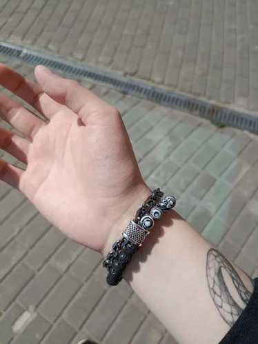 Chain × Jewelry Multilayer Stone Bracelet