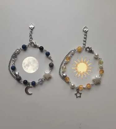 Bead Bracelet × Beads × Jewelry moon and star matc