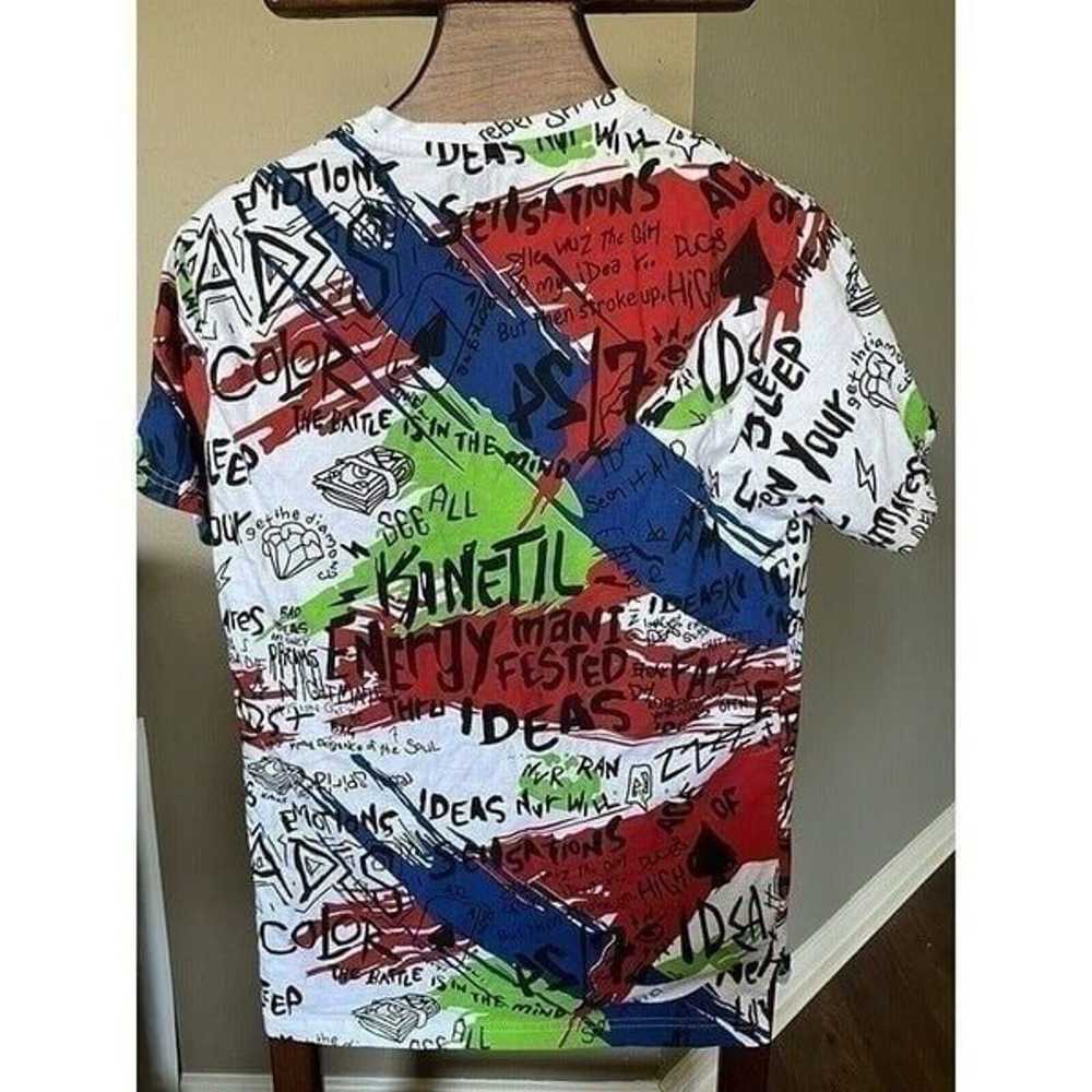 Another Hype Piece Graphic Print Tee Size XL "Run… - image 3