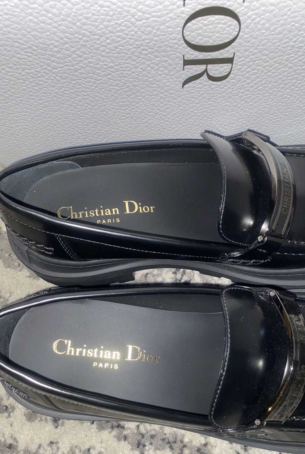 Dior Christian Dior Code Loafer Black Brushed Cal… - image 4