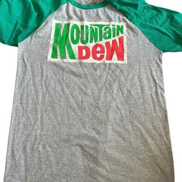 Mountain Dew vintage style t shirt - image 1