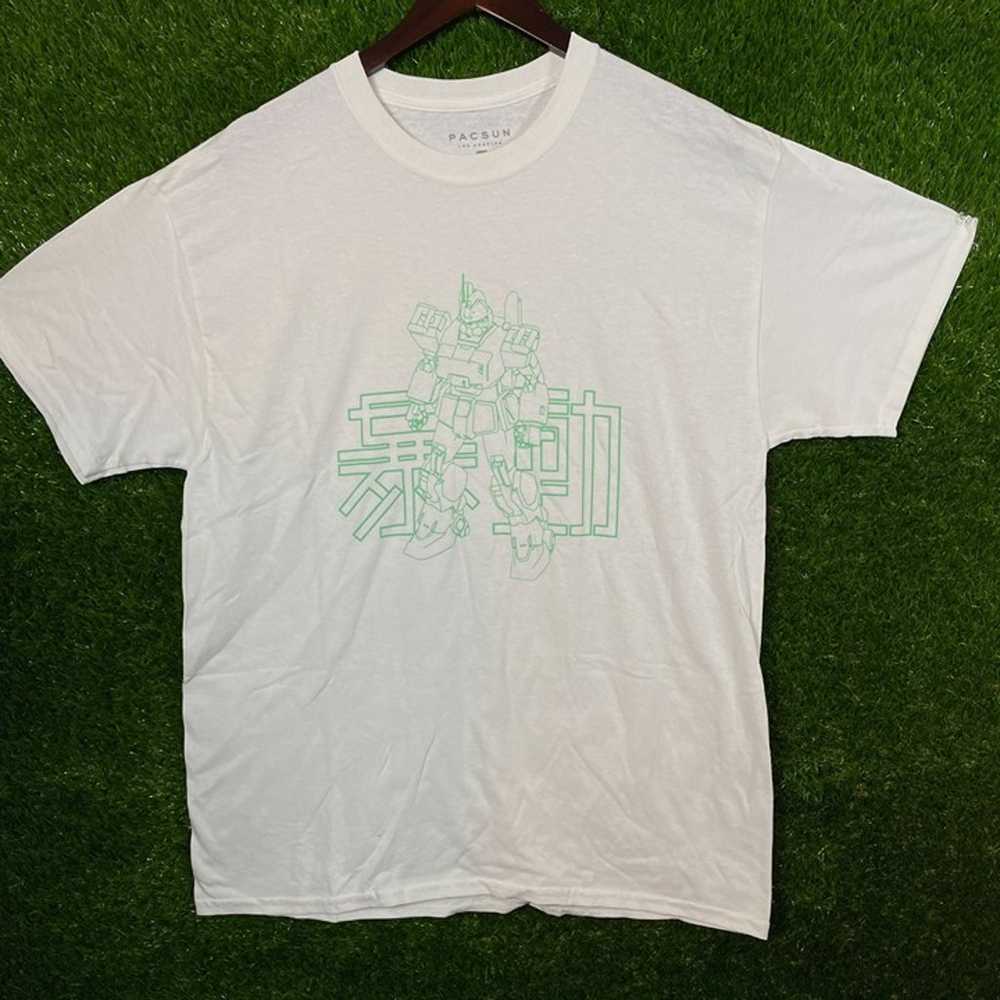 Gundam anime streetwear T-shirt size L - image 1