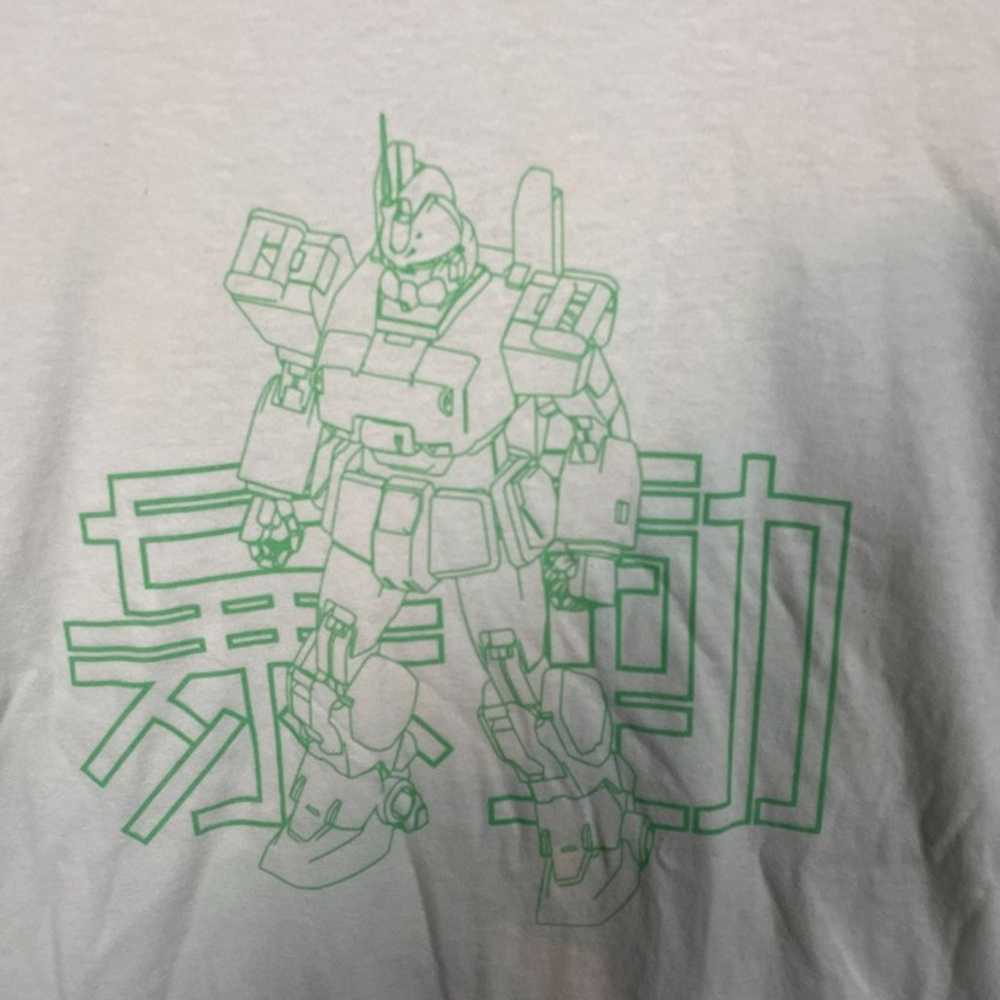 Gundam anime streetwear T-shirt size L - image 2