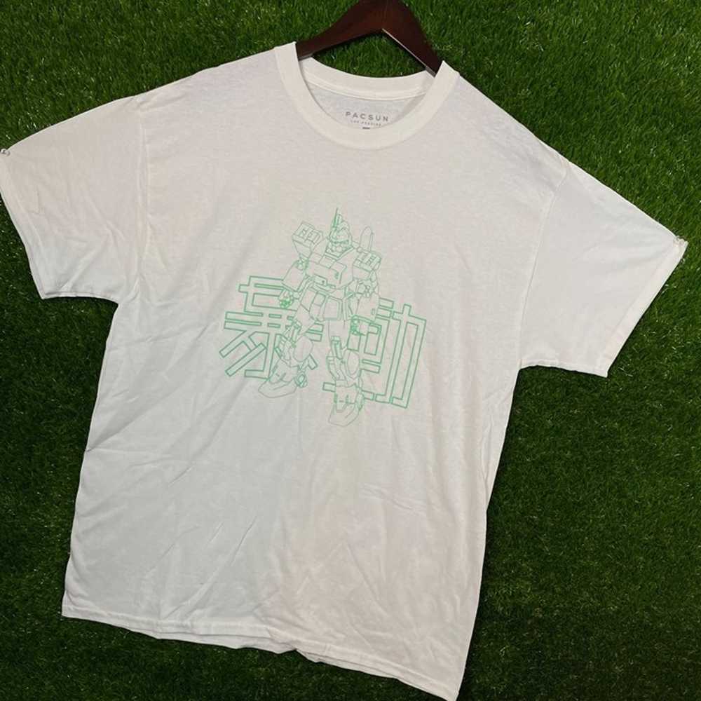 Gundam anime streetwear T-shirt size L - image 4