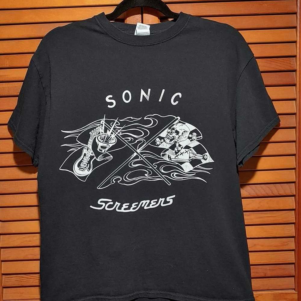 Sonic Screemers Men’s Med Disbanded Band T-shirt … - image 1