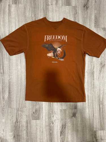 Ahluwalia Ahluwalia Brown Freedom Tshirt