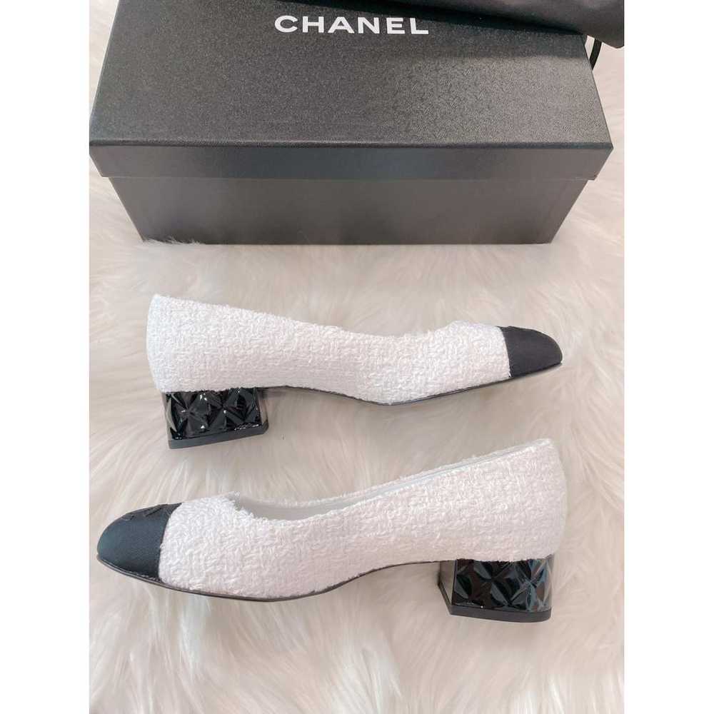 Chanel Tweed flats - image 5