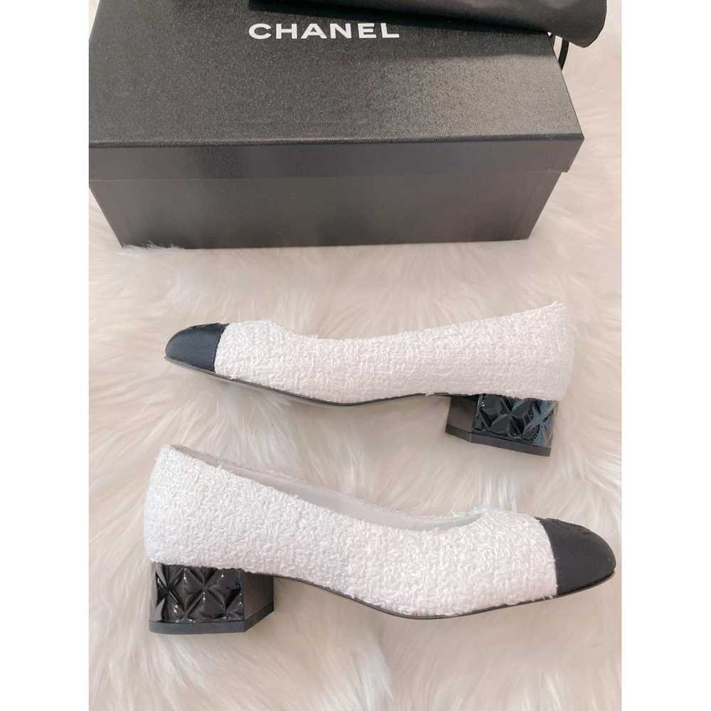 Chanel Tweed flats - image 6