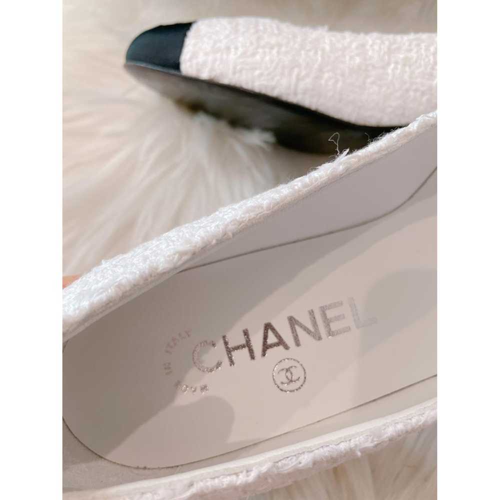 Chanel Tweed flats - image 7