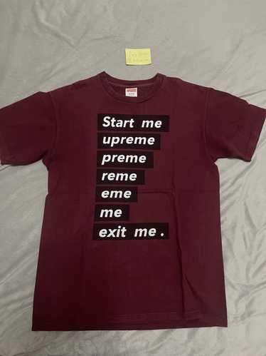 Supreme Supreme vintage bamn start me tee