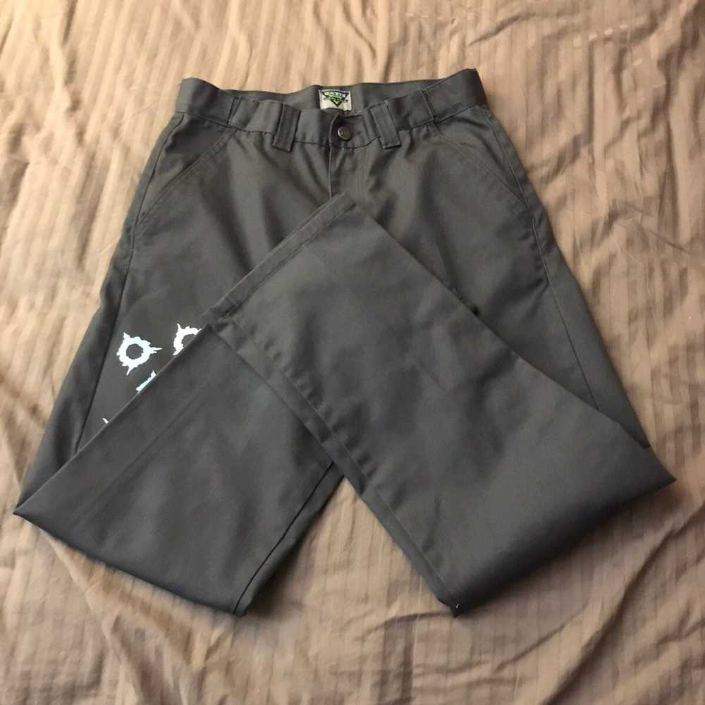 Custom × Rare × Streetwear Custom Grey Work Pants… - image 2