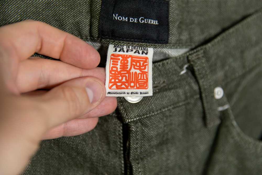 Japanese Brand × Streetwear Nom de Guerre Selvedg… - image 5