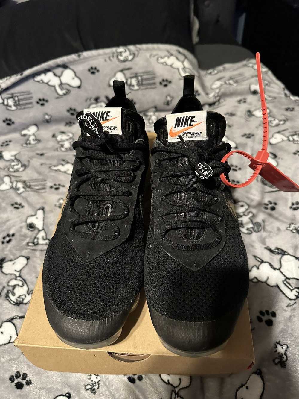 Nike Nike off white vapor max black 10.5 used - image 2