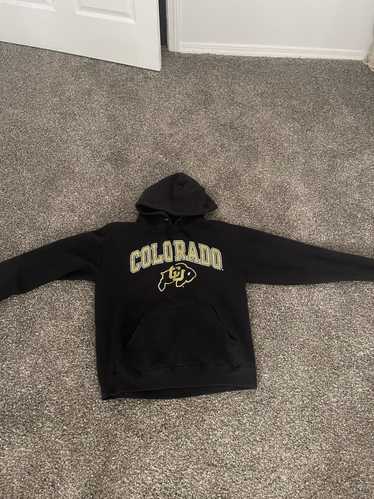 Collegiate × Vintage Colorado buffaloes hoodie- bl
