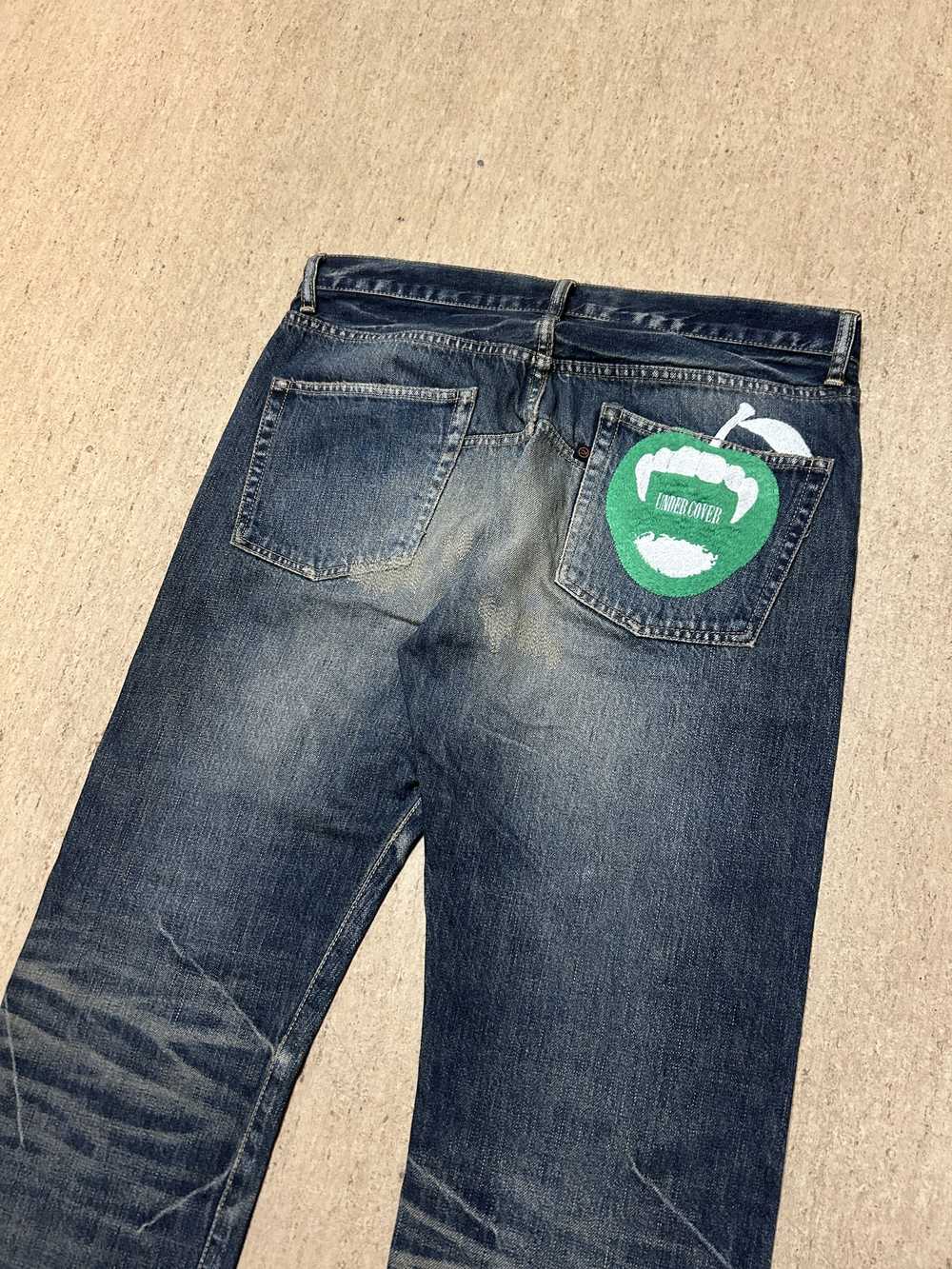 Undercover *SOLD* Undercover aw07 Apple Fang Denim - image 2