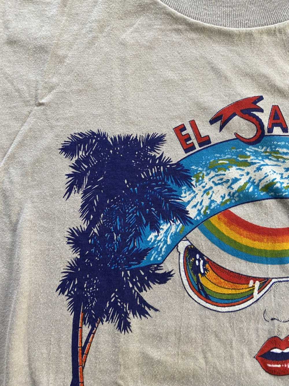 Vintage Vintage 80’s El Salvador Beach Surf Singl… - image 4