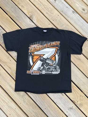 Gildan × NASCAR × Vintage Y2K Sprint Car Crowd Ple