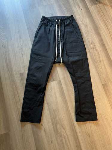 Rick Owens Rick Owens black drawstring trousers - image 1