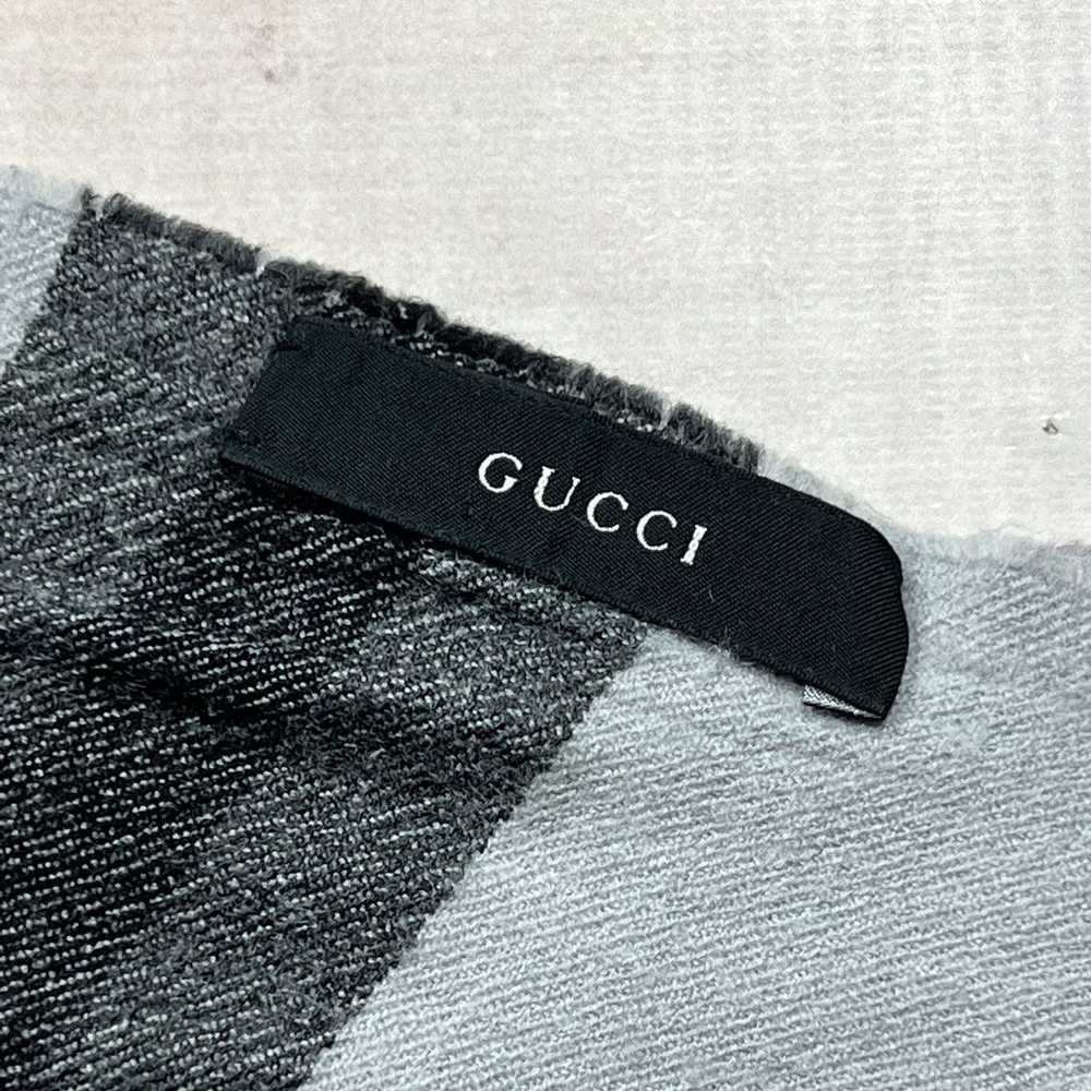 Designer × Gucci × Luxury Gucci Monogram Wool Sca… - image 6