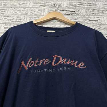 Vintage Notre Dame Fighting Irish Rare Tee Shirt - image 1