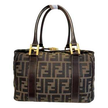 Fendi FF leather handbag