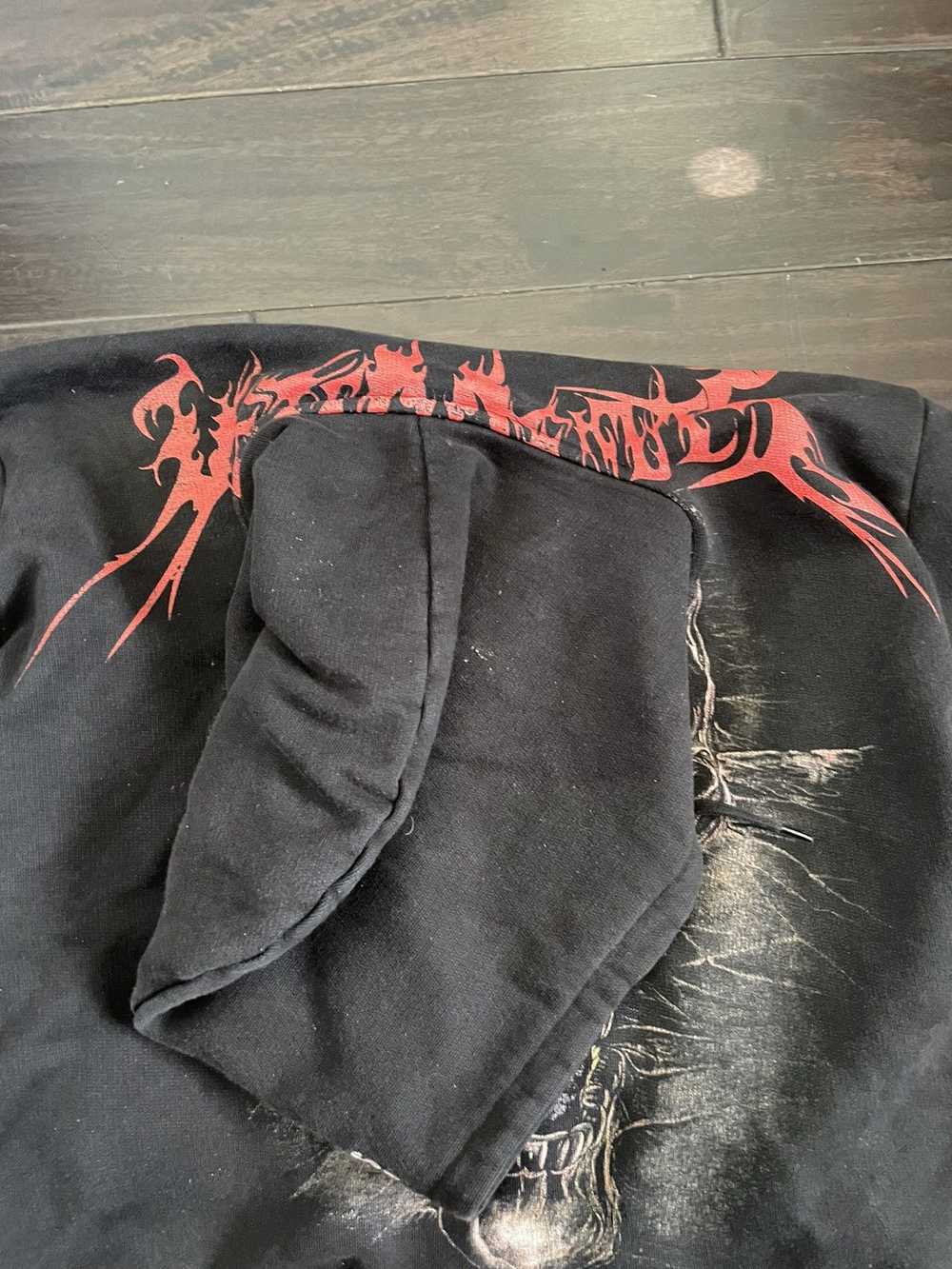 Vetements Vetements Misplaced Skull Hoodie - image 2