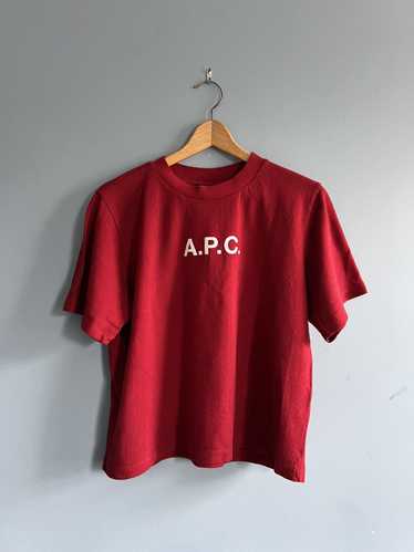 A.P.C. APC Logo Mesh Tshirt