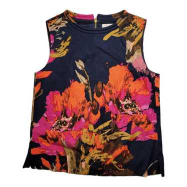 Trina Turk Floral Top Sleeveless Size Small Multi… - image 1